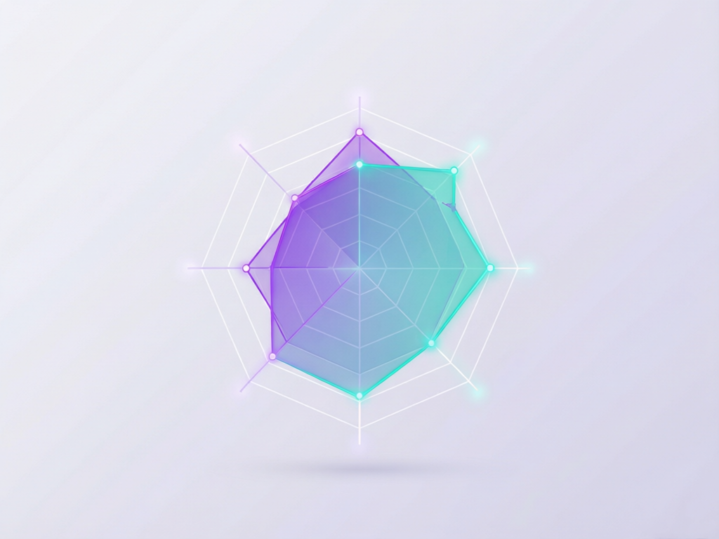 AI 思维雷达图